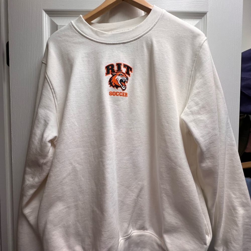White Crewneck Sweatshirt